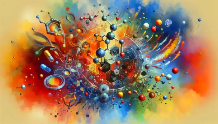 Microscopic and conceptual artwork showing psilocybin&rsquo;s potential to boost lifespan and support cellular regeneration.